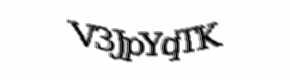 Security check image, please type the characters shown